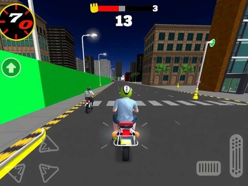 Rickshaw Super Speed Gameplay Screenshot
